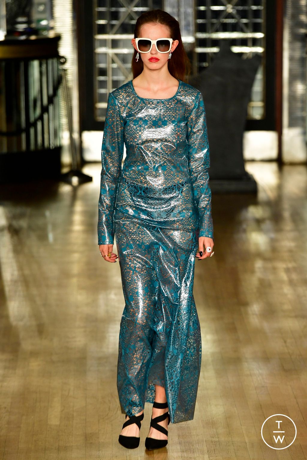 Fashion Week London Spring/Summer 2023 look 117 from the Helen Anthony collection womenswear