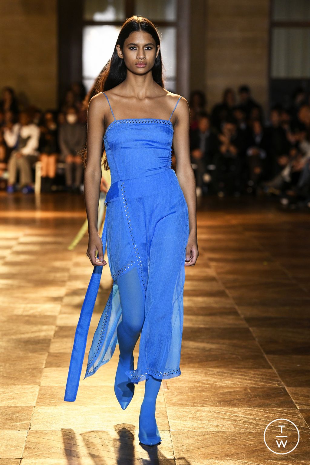 Fashion Week Paris Spring/Summer 2023 look 44 from the Koché collection womenswear