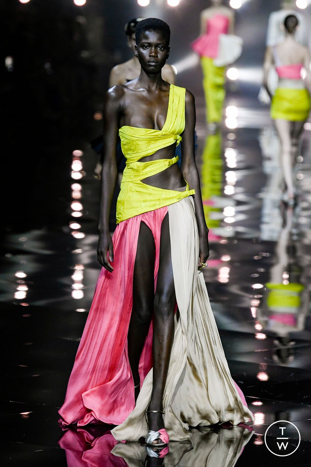 Fashion Week Milan Spring/Summer 2023 look 37 from the Roberto Cavalli collection womenswear