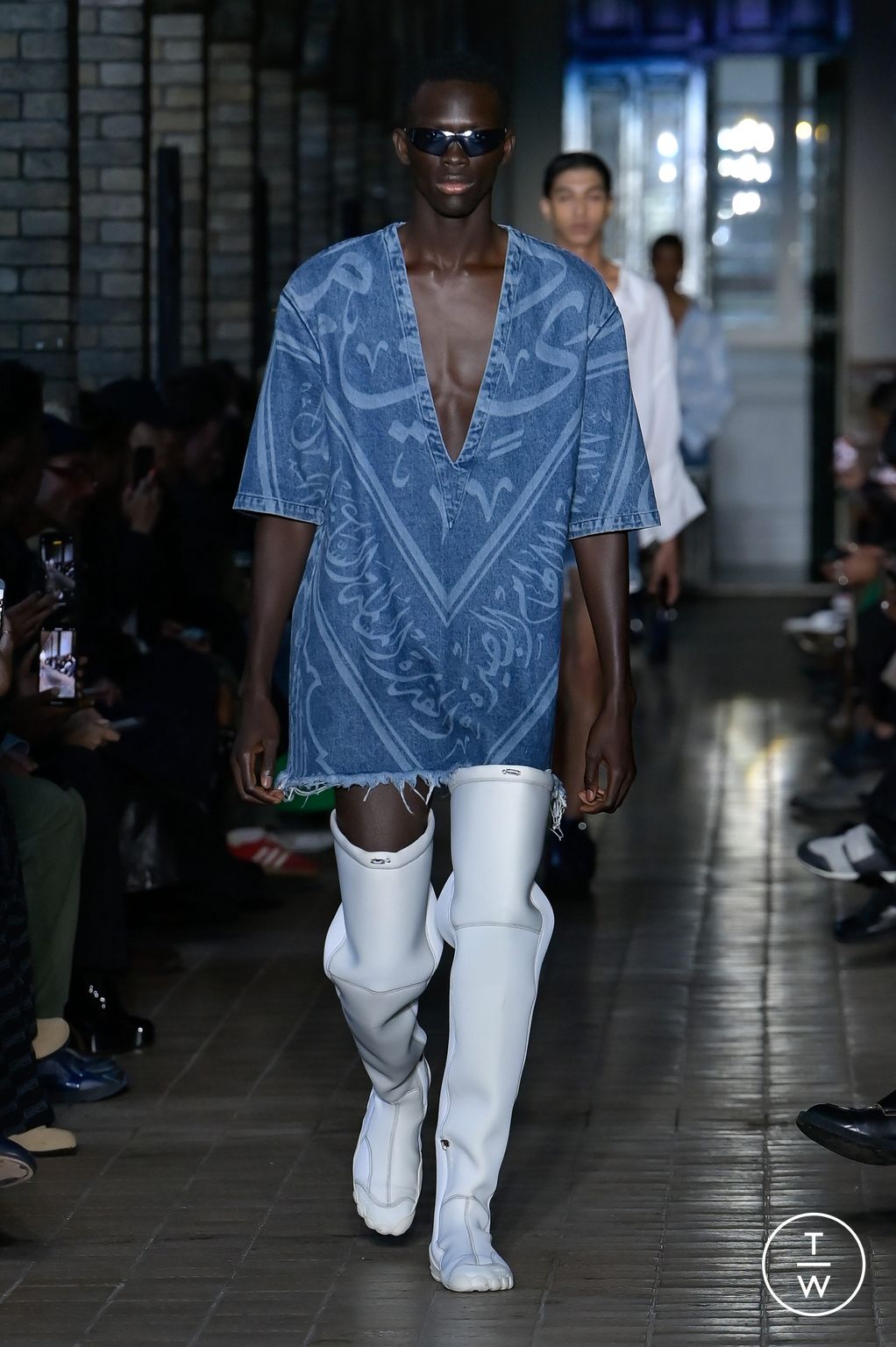Fashion Week Paris Spring/Summer 2023 look 6 from the GmbH collection womenswear