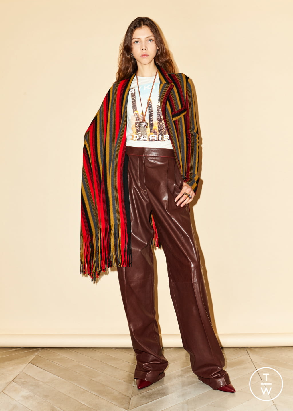 Fashion Week Paris Pre-Fall 2019 look 6 from the Sonia Rykiel collection 女装