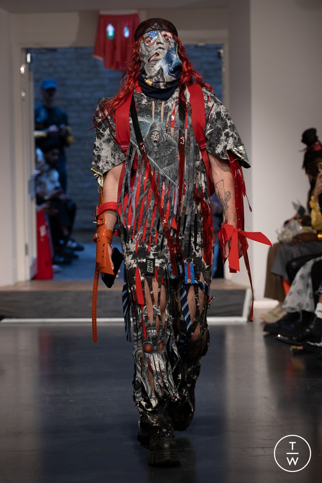 Fashion Week London Spring/Summer 2023 look 6 from the NOKI collection 女装