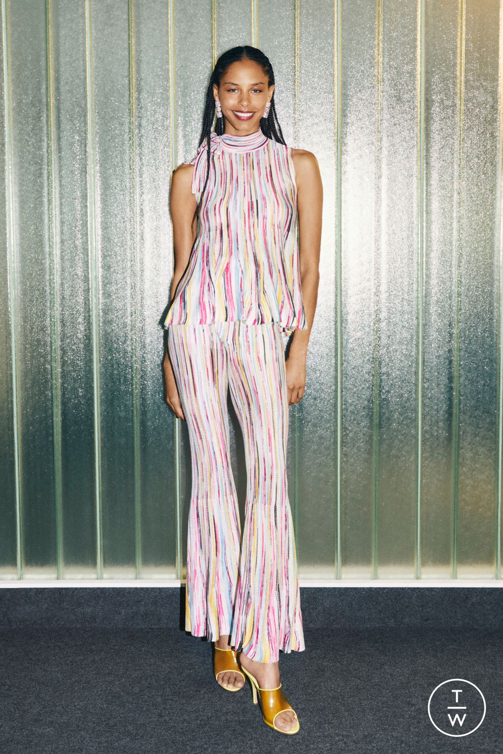 Fashion Week Milan Resort 2023 look 6 de la collection Missoni womenswear