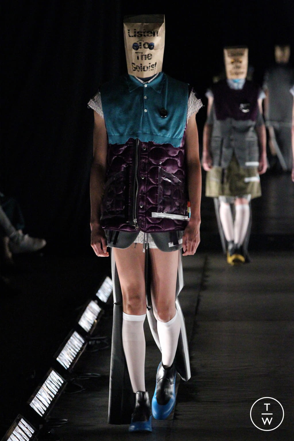 Fashion Week Paris Spring/Summer 2022 look 6 from the Takahiromiyashita The Soloist collection 女装