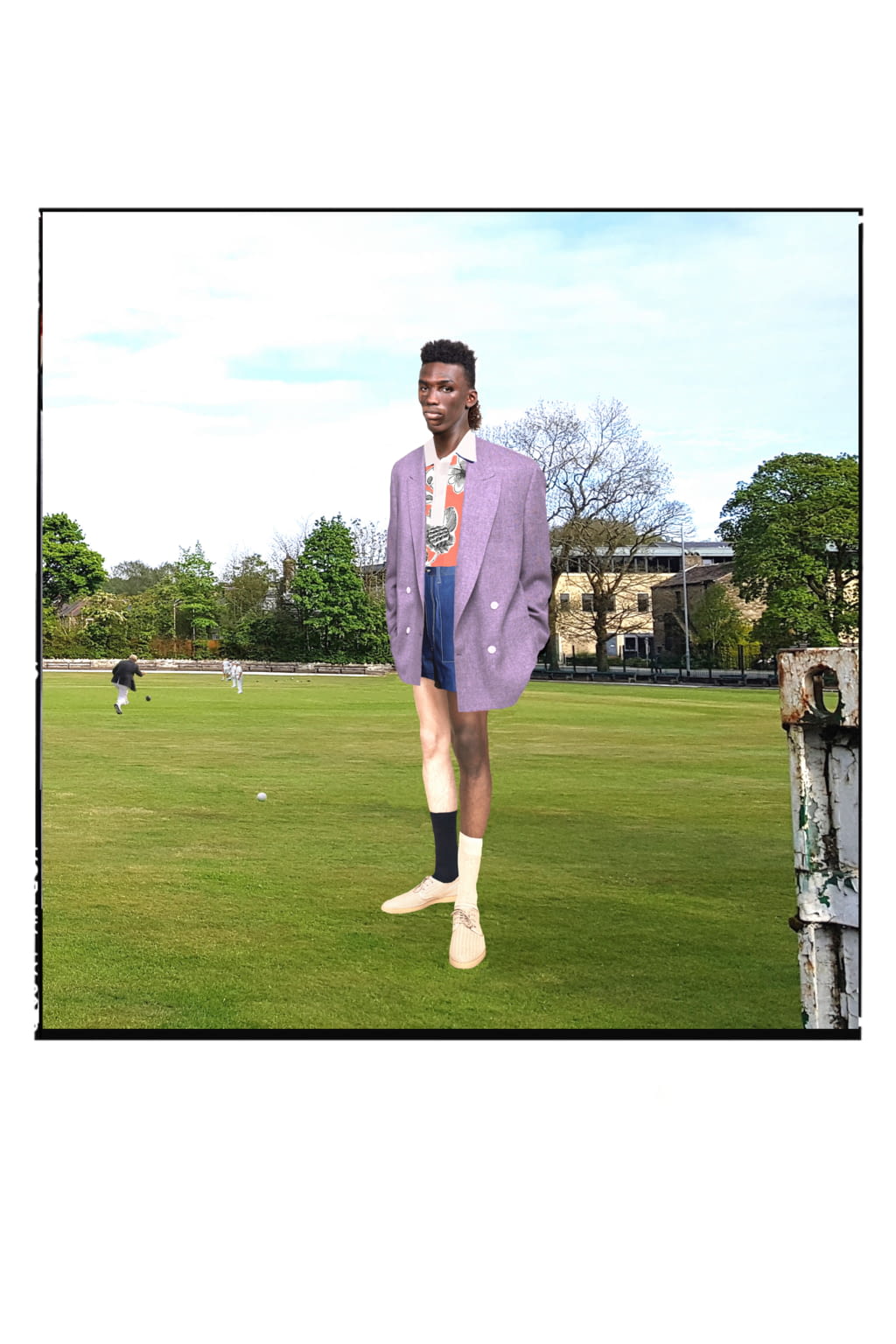 Fashion Week London Spring/Summer 2021 look 6 from the E. Tautz collection menswear