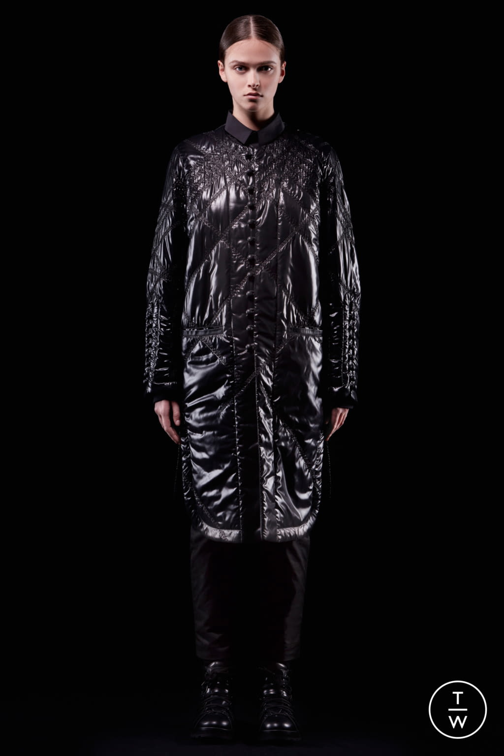 Fashion Week Milan Fall/Winter 2018 look 147 from the Moncler Genius collection womenswear
