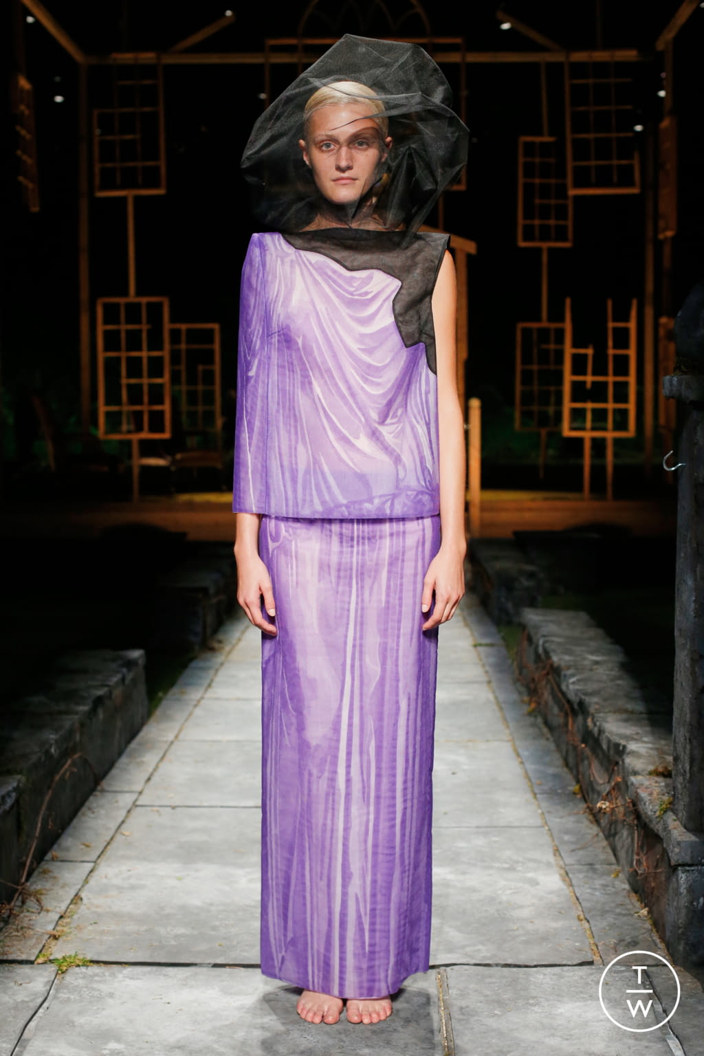 Fashion Week New York Spring/Summer 2022 look 60 de la collection Thom Browne womenswear