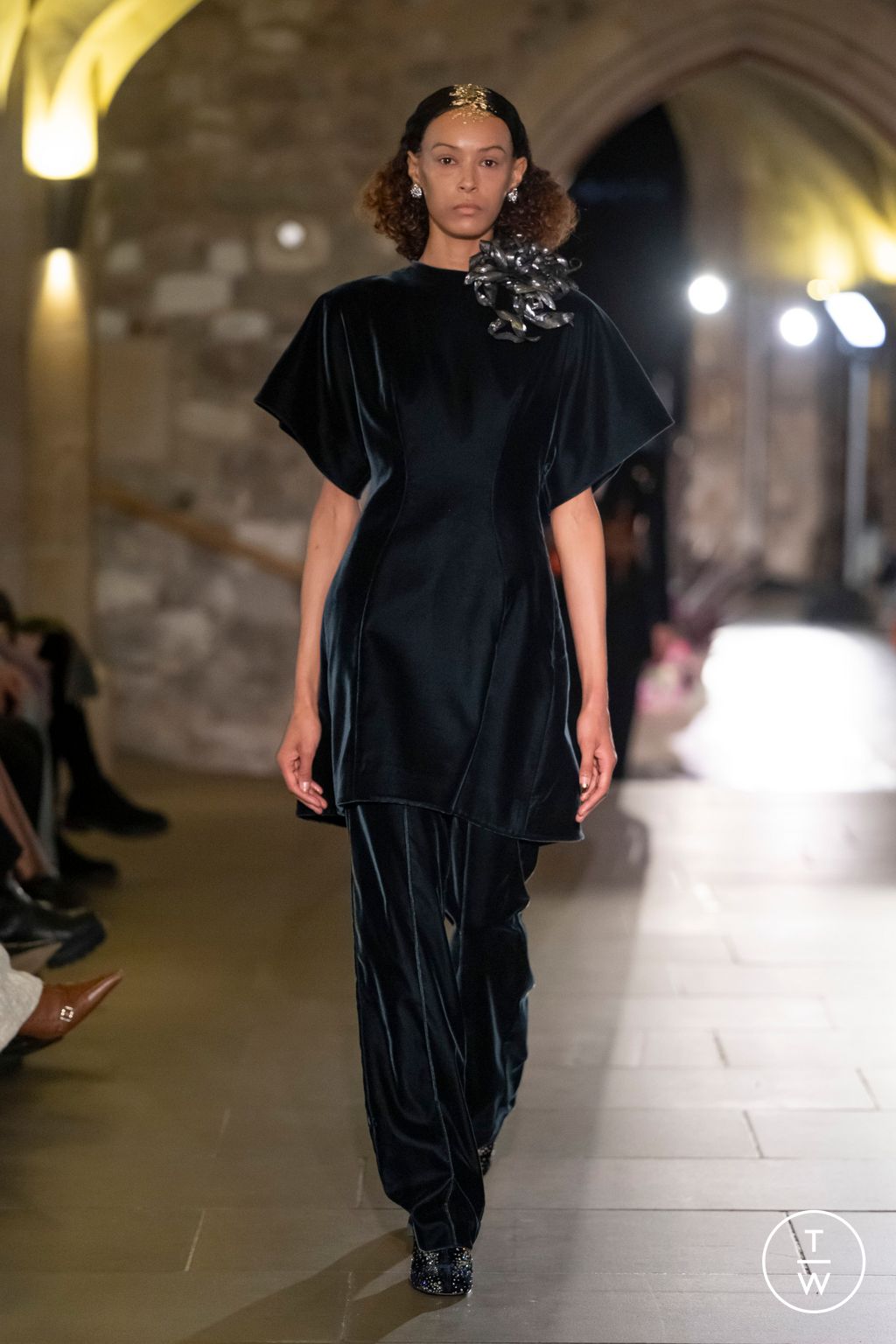 Fashion Week London Fall/Winter 2024 look 61 from the MITHRIDATE collection womenswear