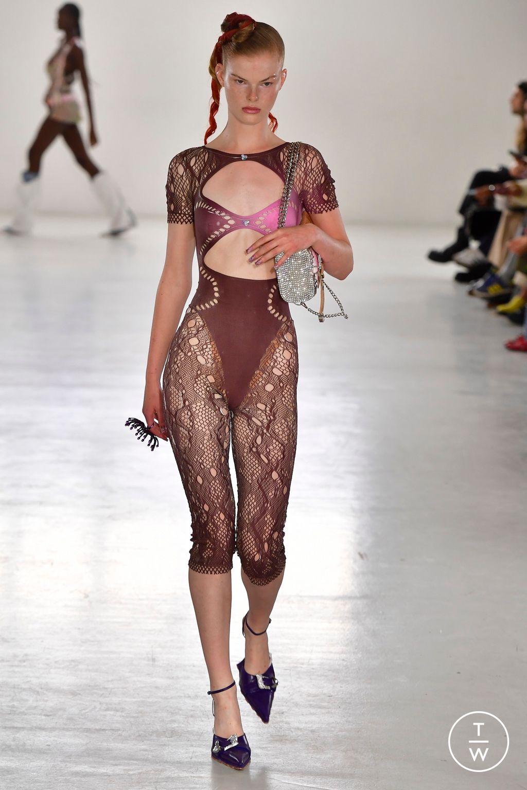 Fashion Week London Spring/Summer 2023 look 37 from the Poster Girl collection womenswear