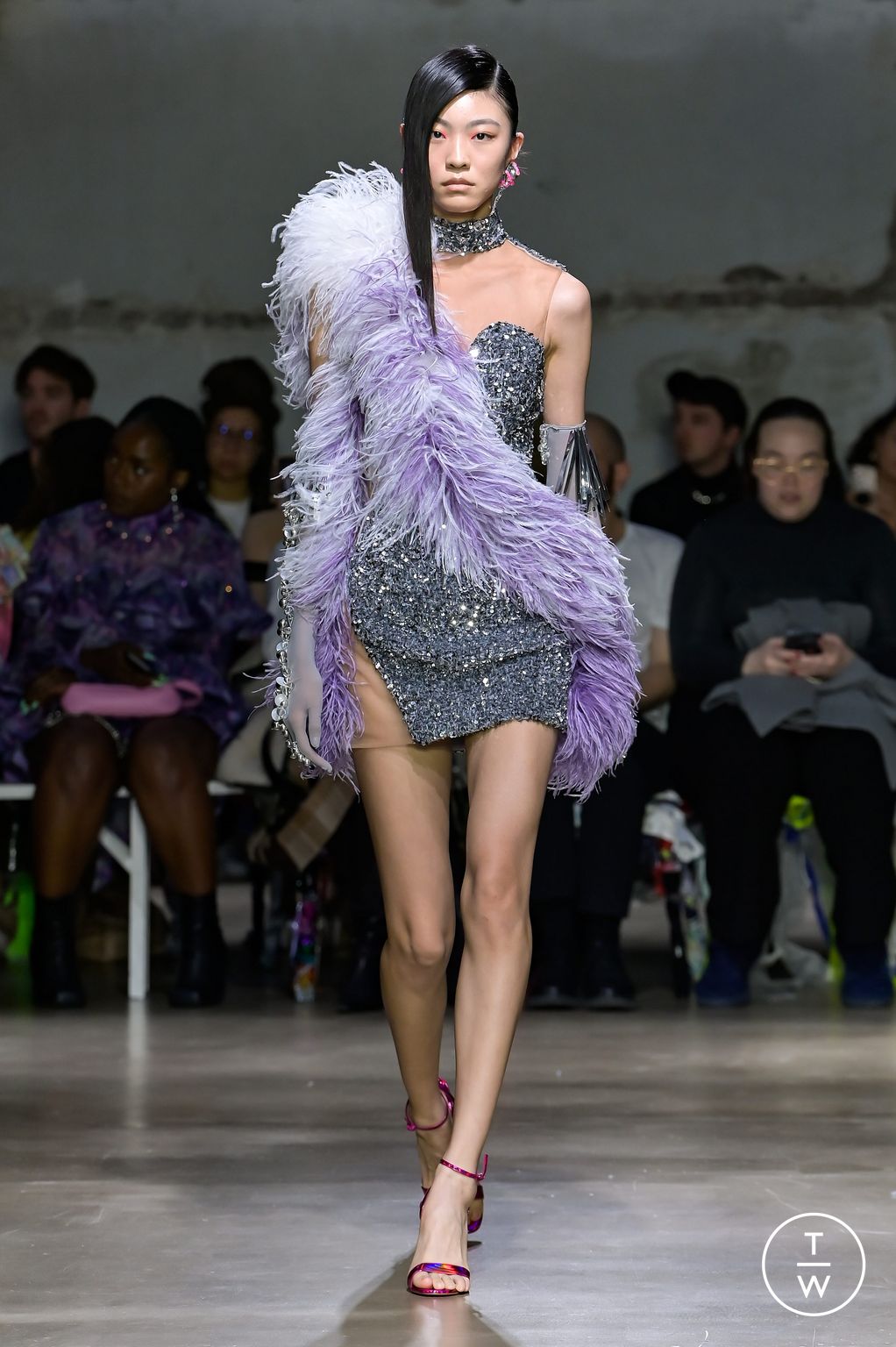 Fashion Week Paris Spring/Summer 2023 look 13 from the Germanier collection 女装