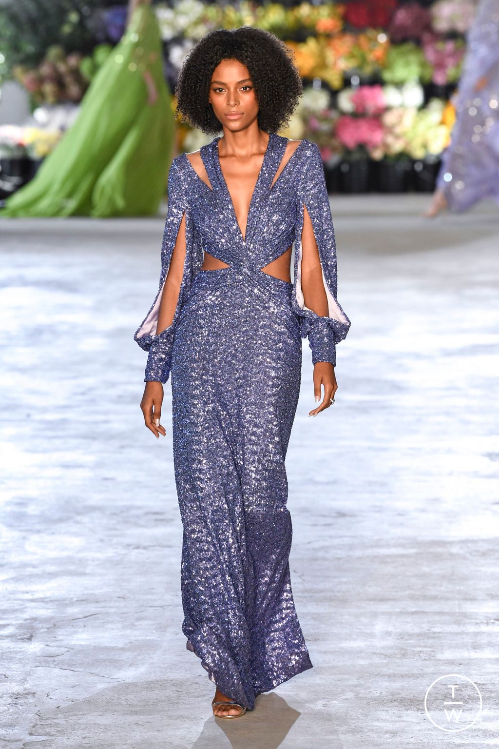 Fashion Week New York Spring/Summer 2023 look 36 from the Pamella Roland collection womenswear