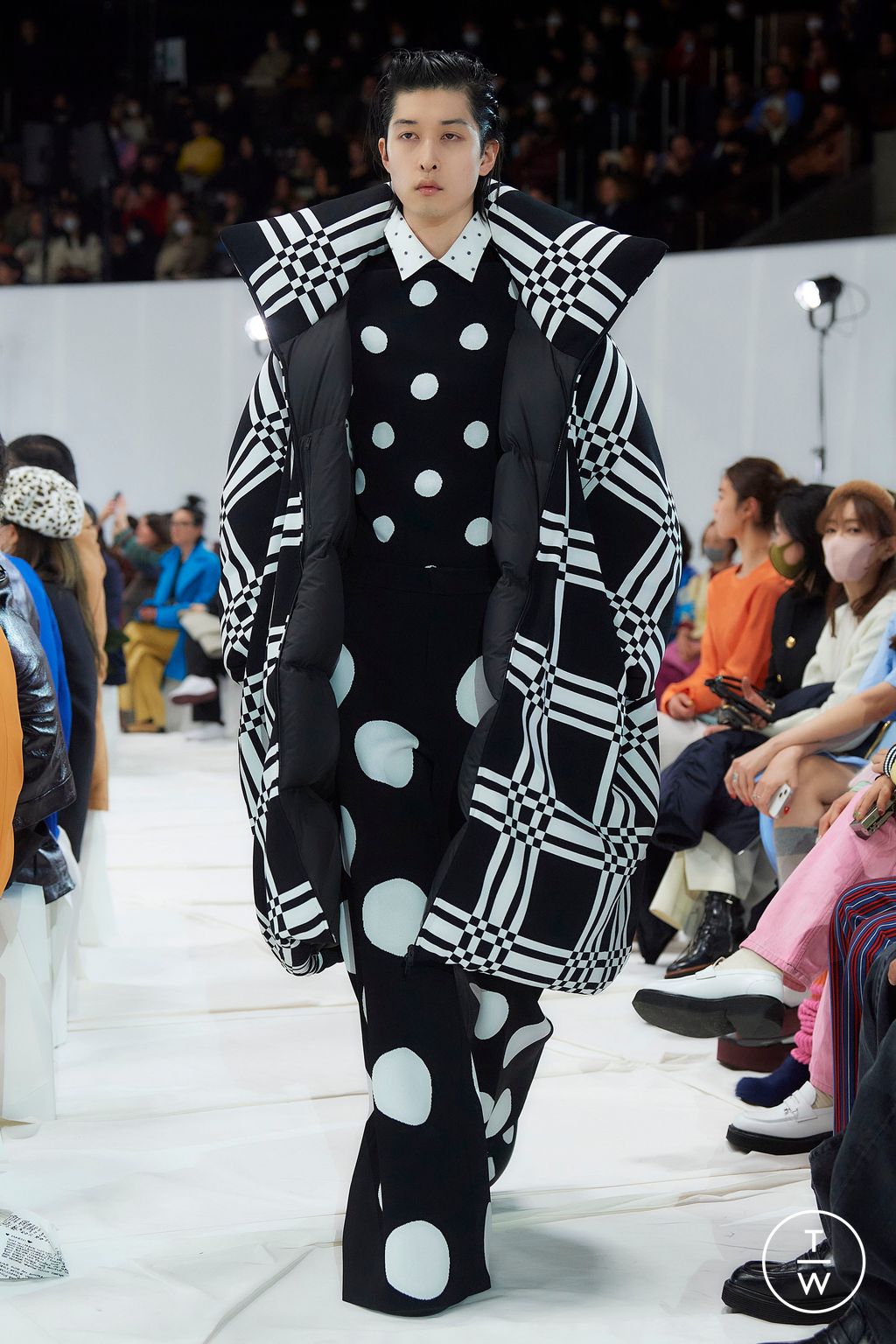 Fashion Week Milan Fall/Winter 2023 look 61 from the Marni collection 女装