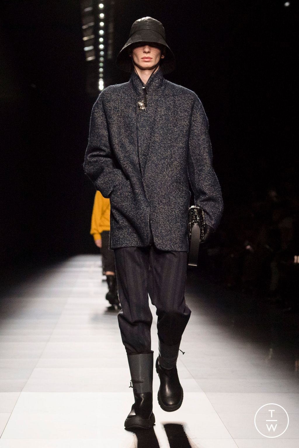 Fashion Week Paris Fall/Winter 2023 look 31 from the Dior Men collection 男装