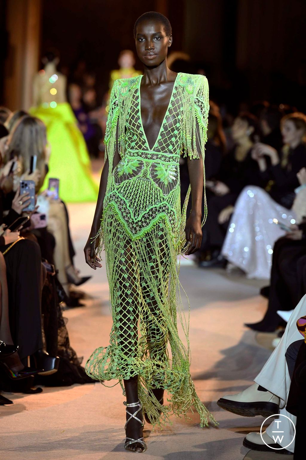Fashion Week Paris Spring/Summer 2023 look 23 from the Zuhair Murad collection couture