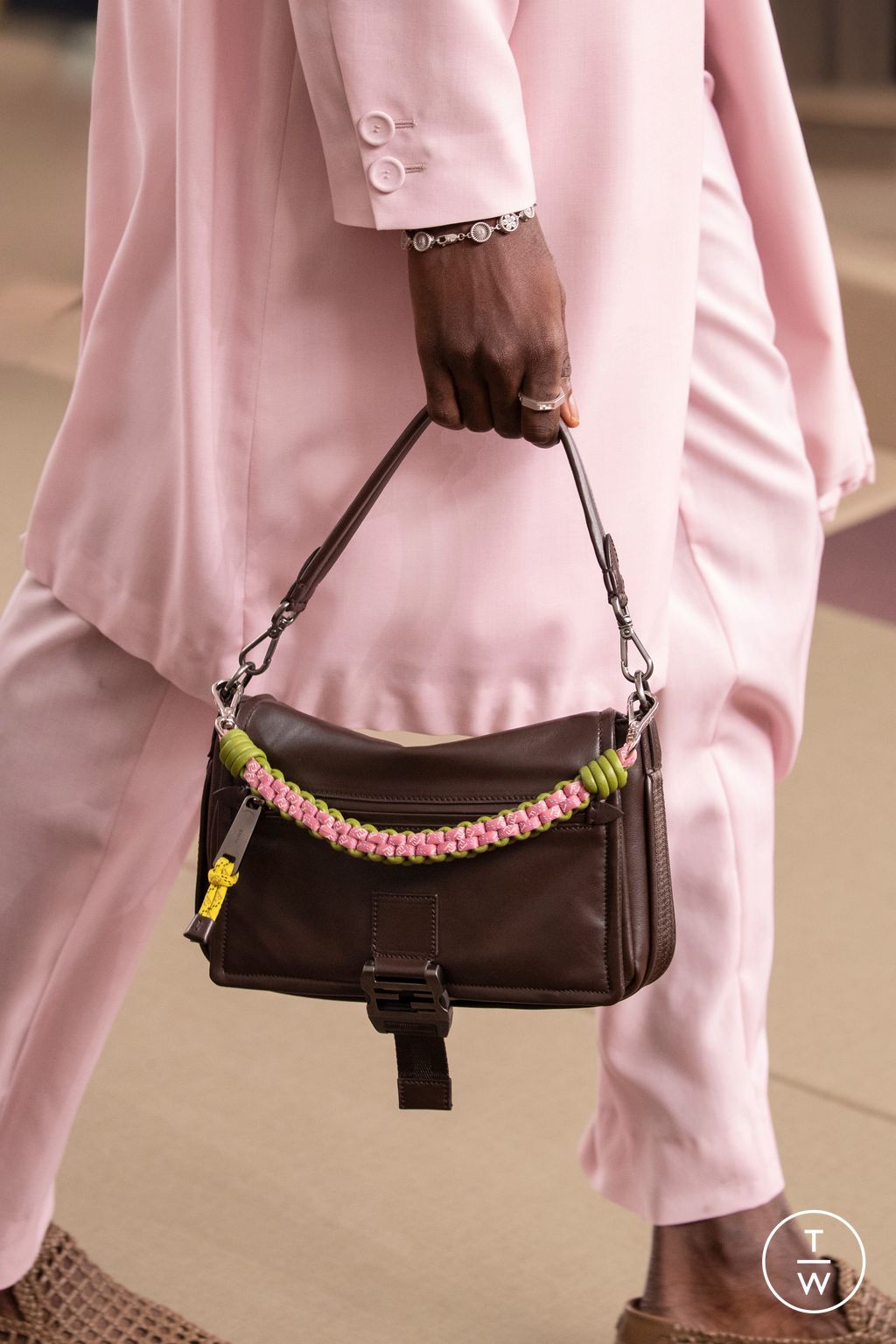 Fashion Week Milan Spring/Summer 2026 look 182 from the Fendi collection womenswear accessories