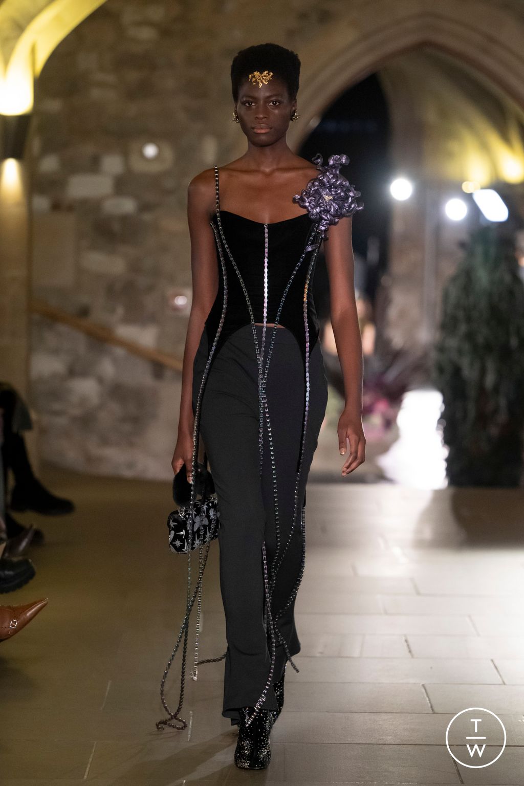 Fashion Week London Fall/Winter 2024 look 63 from the MITHRIDATE collection womenswear