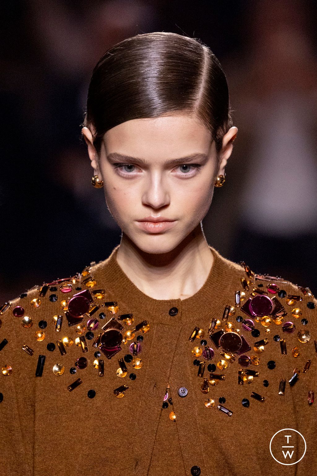 Fashion Week Milan Fall/Winter 2025 look 185 from the Fendi collection womenswear accessories