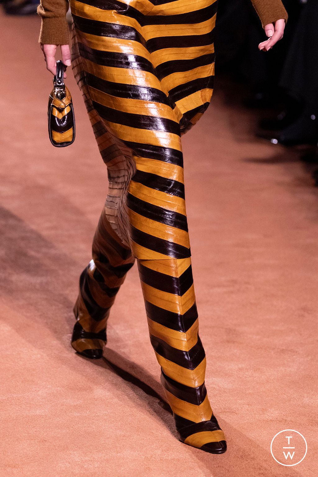 Fashion Week Milan Fall/Winter 2025 look 186 from the Fendi collection womenswear accessories