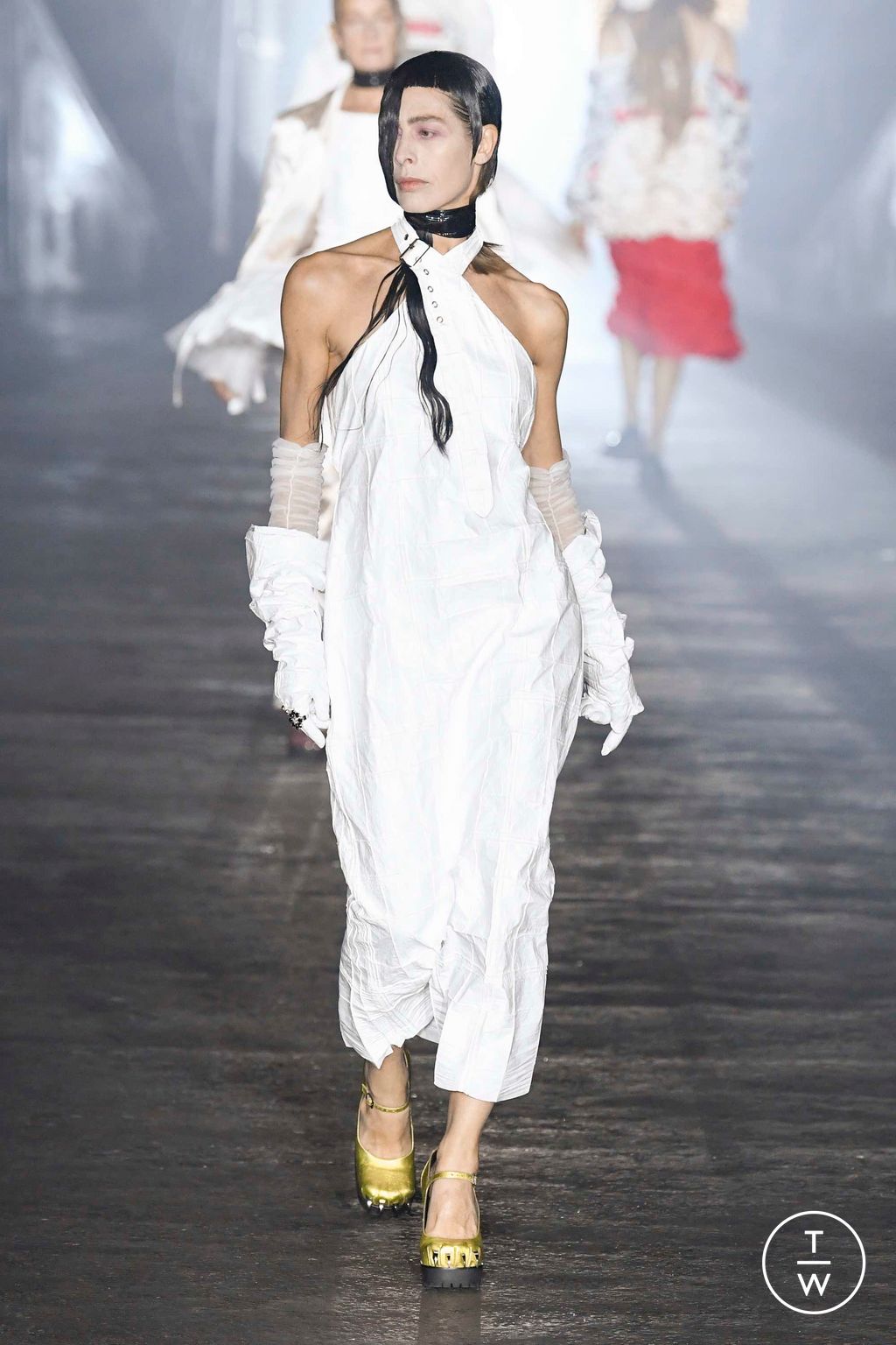 Fashion Week Milan Fall/Winter 2023 look 73 de la collection Charles Jeffrey LOVERBOY menswear