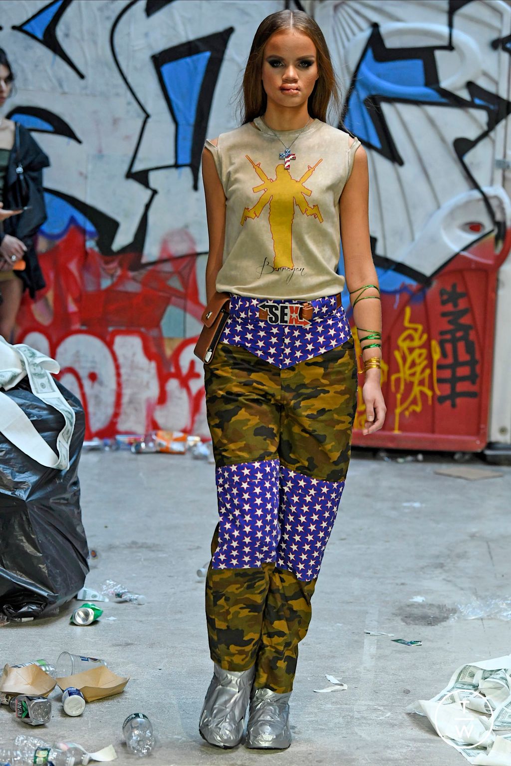 Fashion Week New York Spring/Summer 2023 look 7 de la collection Barragan womenswear