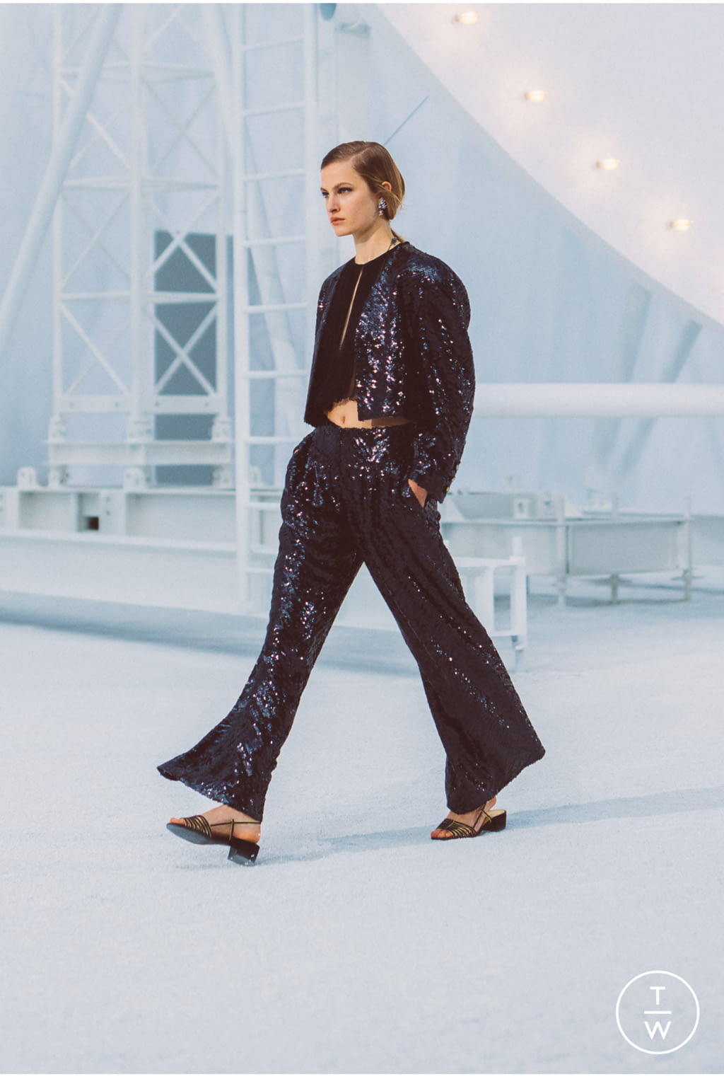 Fashion Week Paris Spring/Summer 2021 look 64 from the Chanel collection womenswear