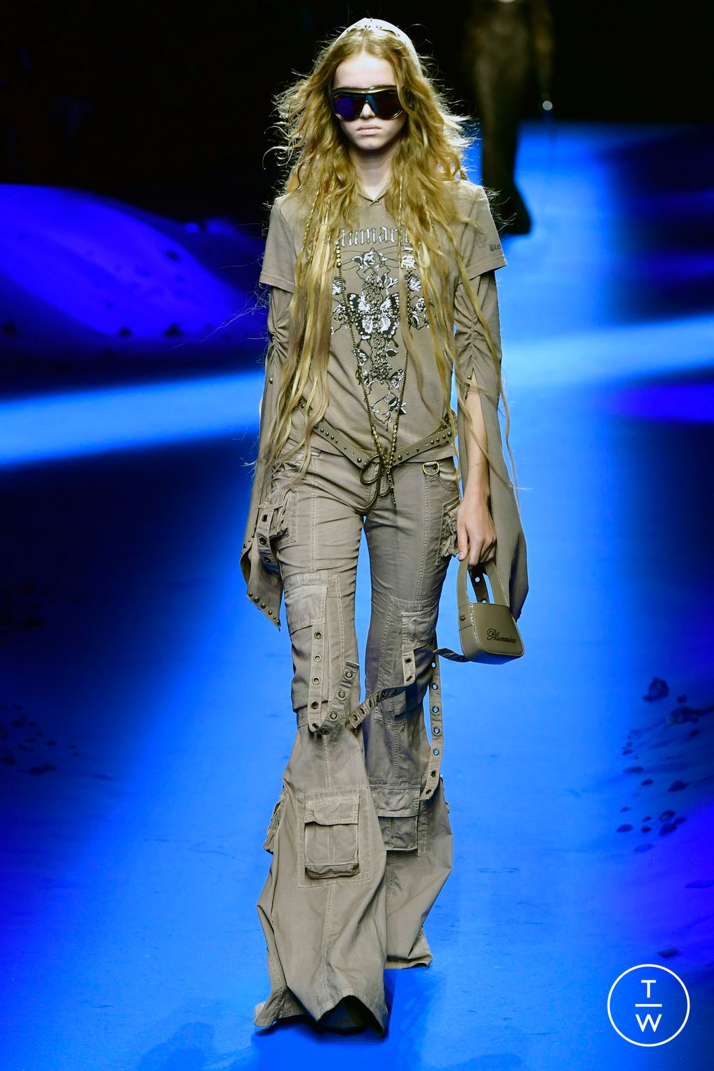 Fashion Week Milan Spring/Summer 2023 look 24 from the Blumarine collection womenswear