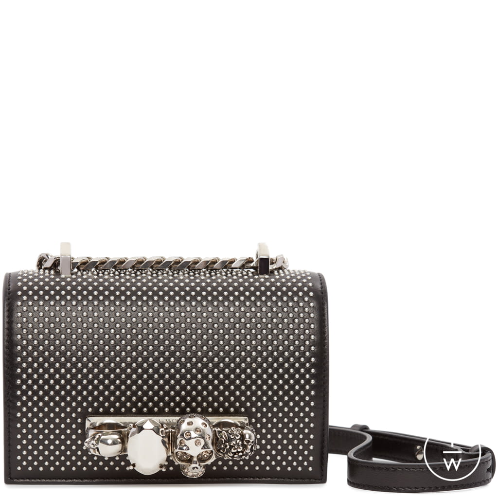 alexander mcqueen jeweled bolsa