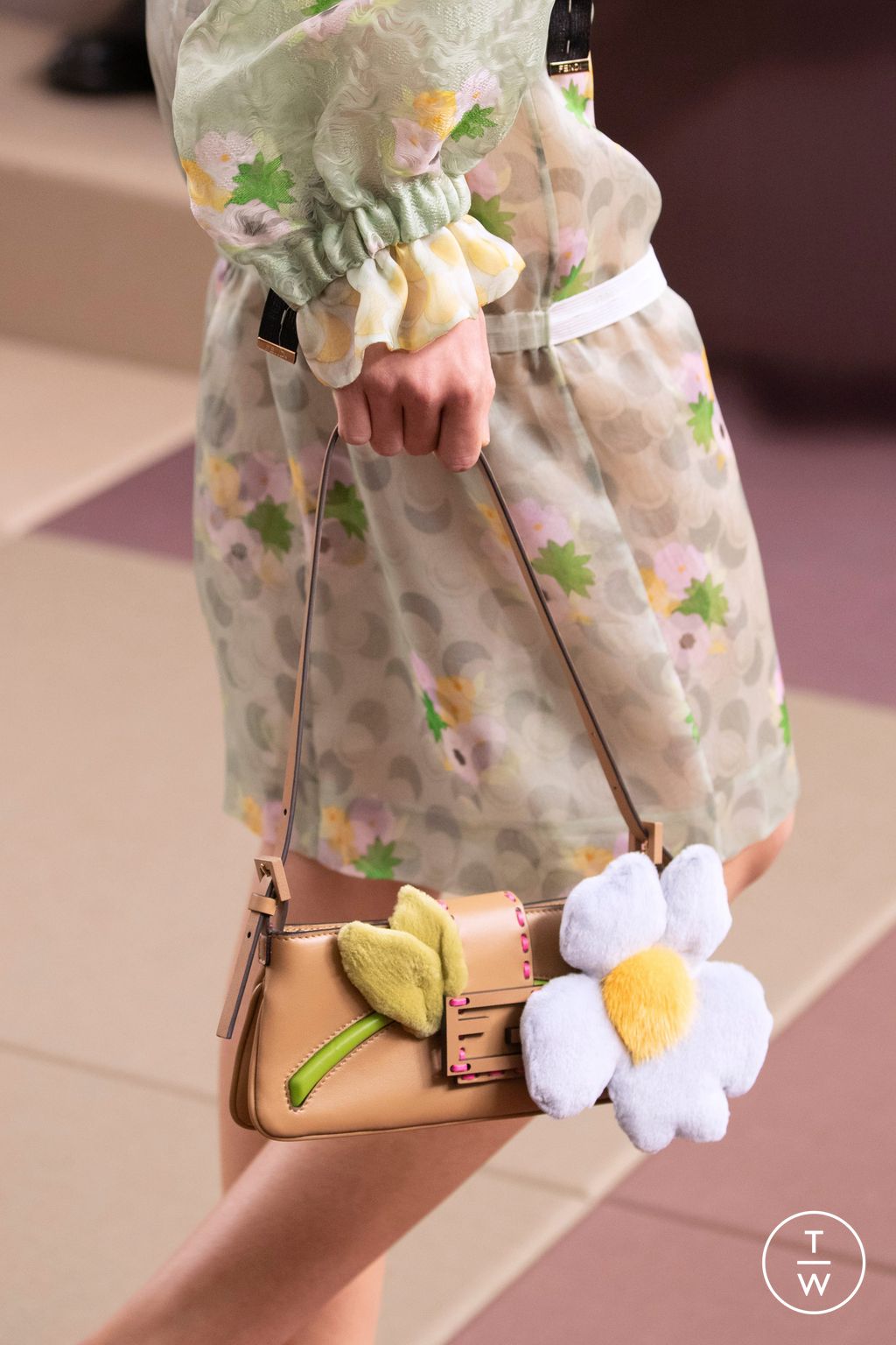 Fashion Week Milan Spring/Summer 2026 look 194 from the Fendi collection womenswear accessories