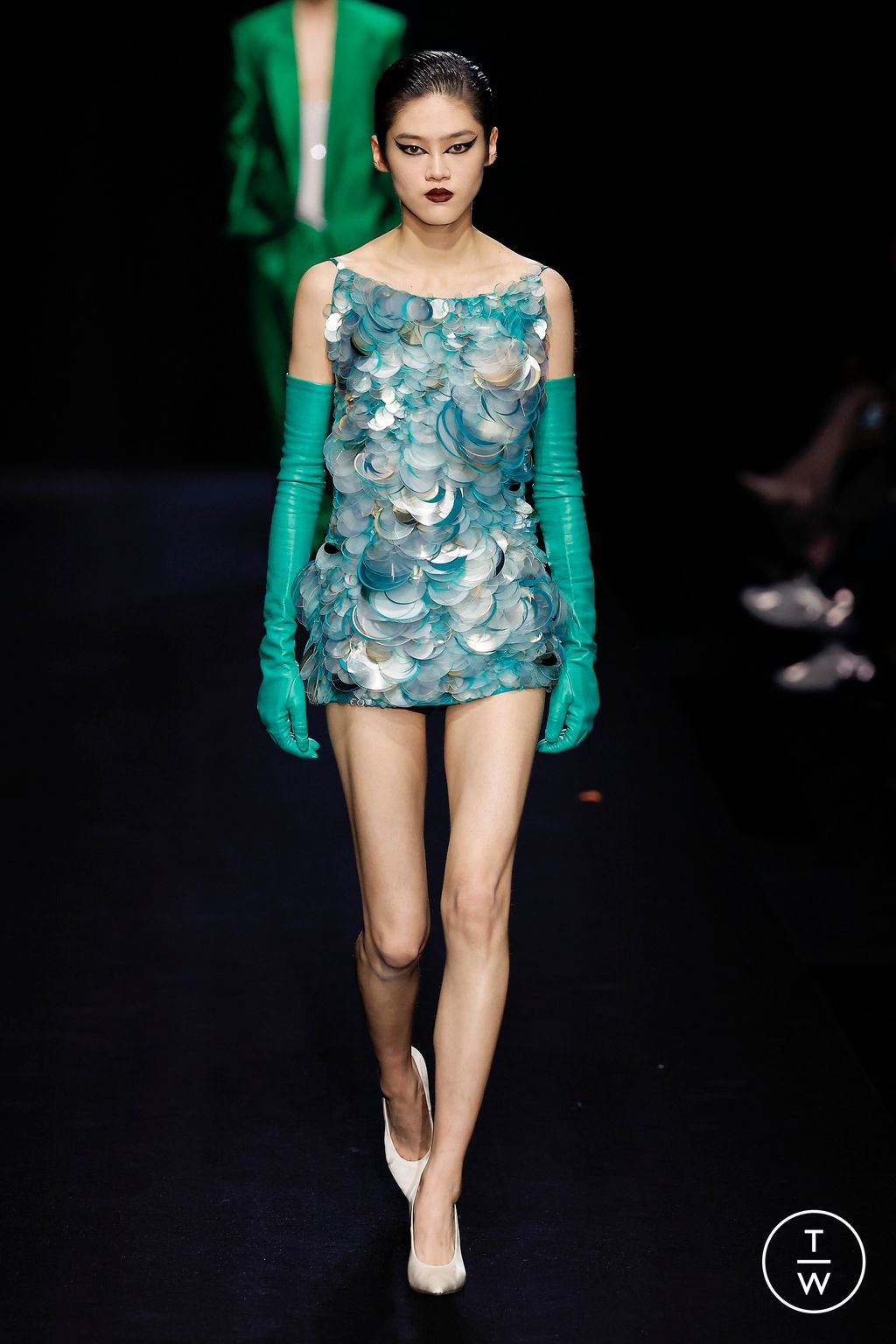 Fashion Week Paris Spring/Summer 2023 look 65 from the Valentino collection 高级定制