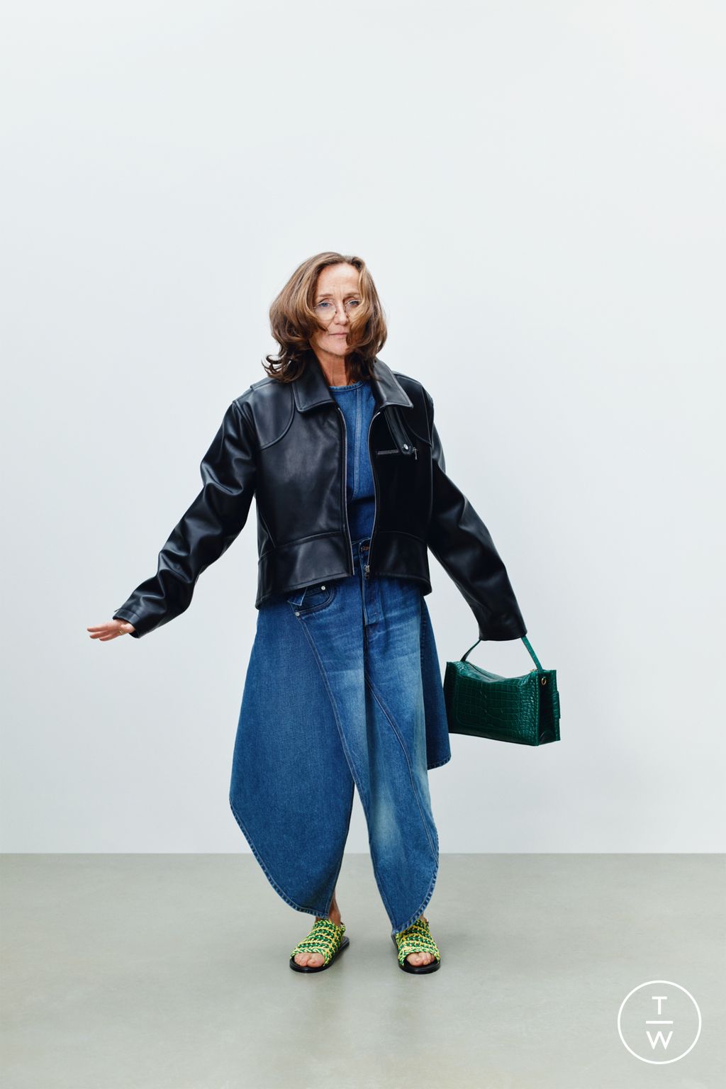 Fashion Week Paris Fall/Winter 2026 look 66 from the JW Anderson collection womenswear