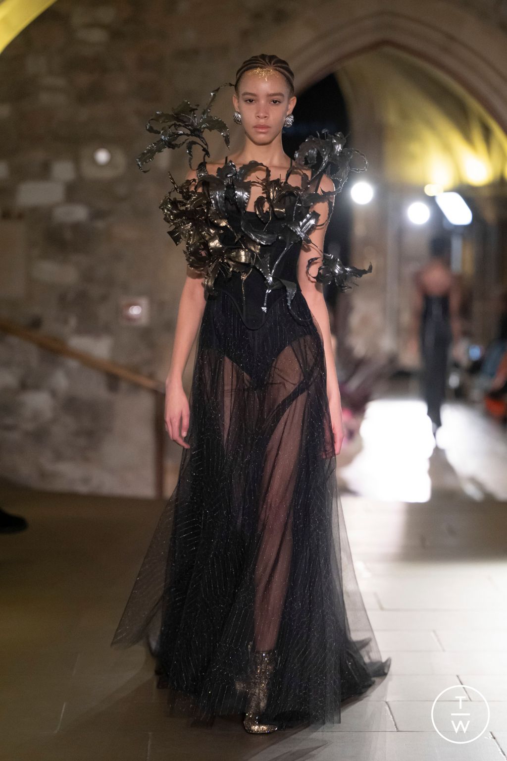 Fashion Week London Fall/Winter 2024 look 67 from the MITHRIDATE collection 女装