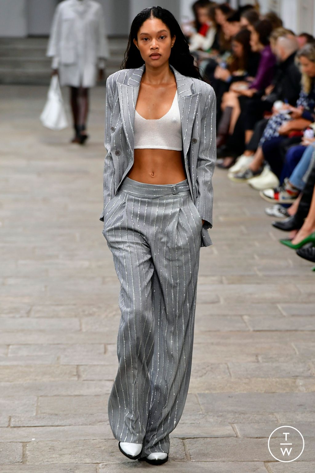 Fashion Week Milan Spring/Summer 2023 look 1 from the Ermanno Scervino collection womenswear