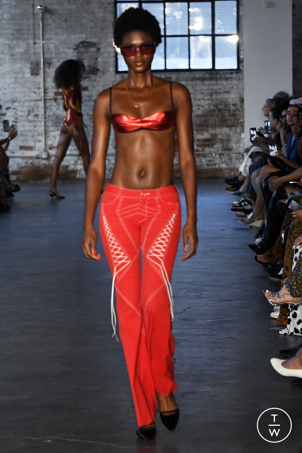 Fashion Week New York Spring/Summer 2023 look 11 from the Priscavera collection 女装