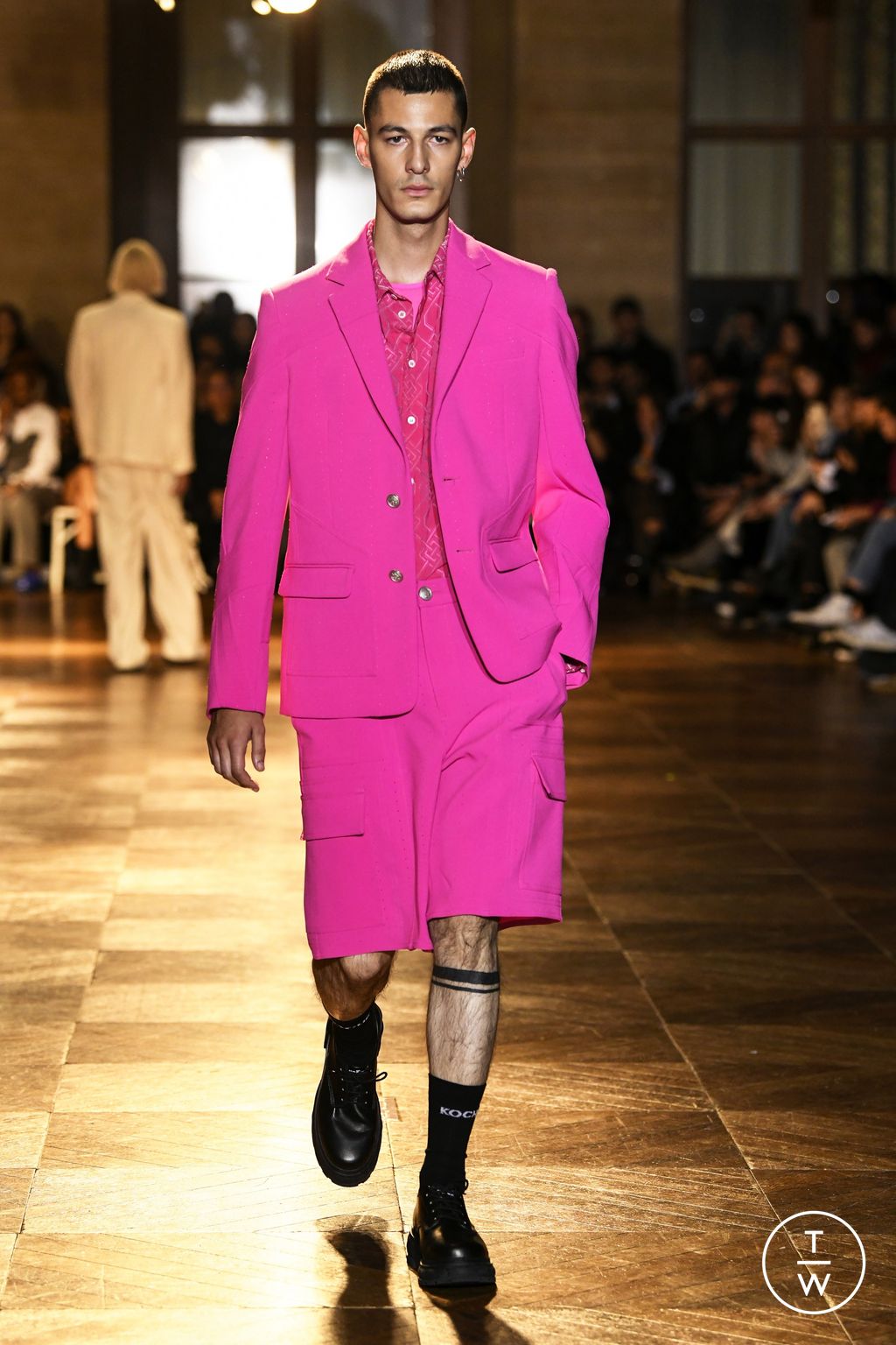 Fashion Week Paris Spring/Summer 2023 look 36 from the Koché collection womenswear