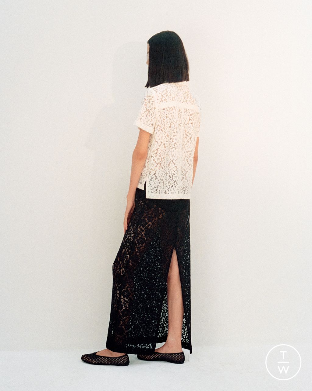 Fashion Week New York Resort 2025 look 11 from the Proenza Schouler collection 女装