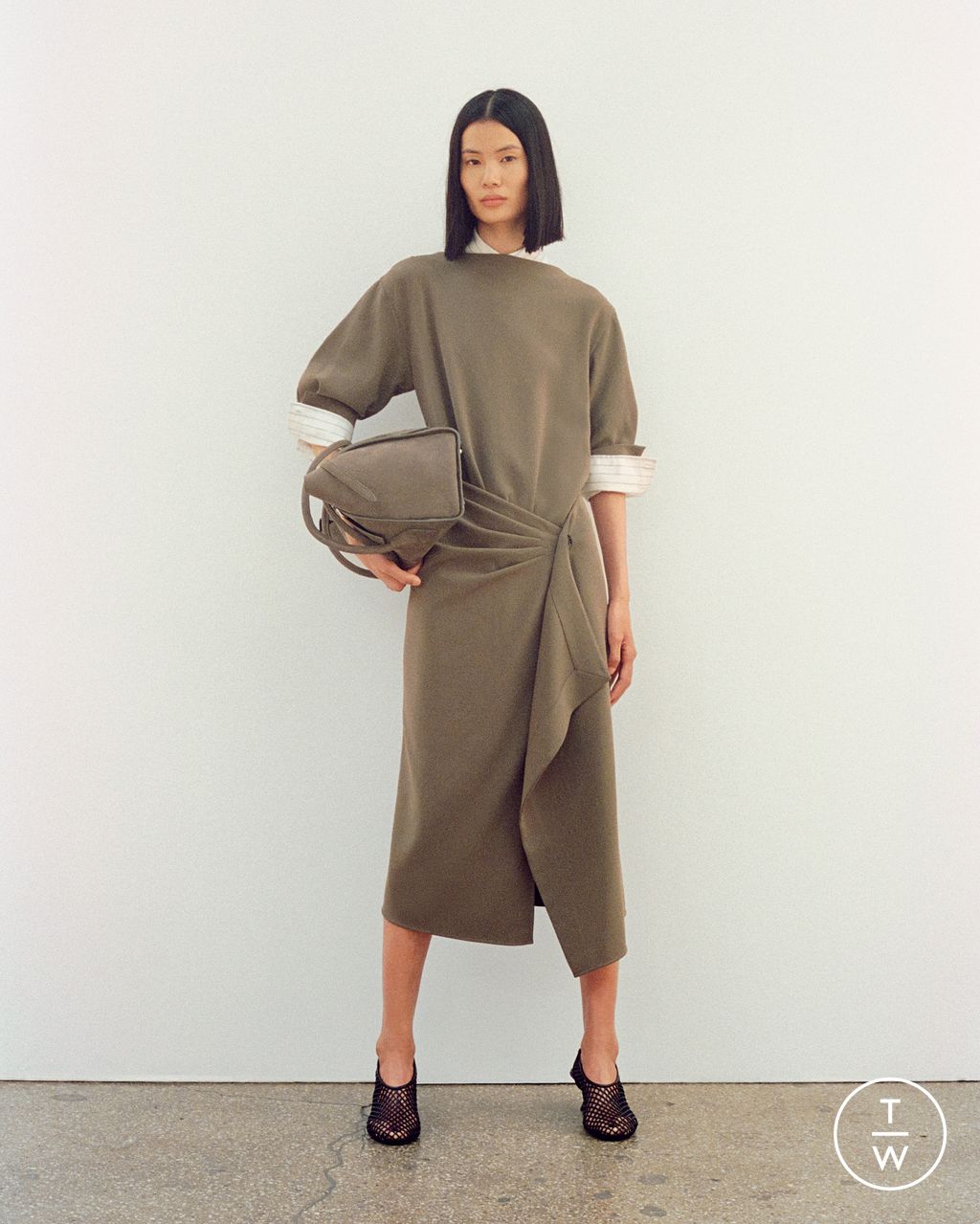 Fashion Week New York Resort 2025 look 13 from the Proenza Schouler collection womenswear