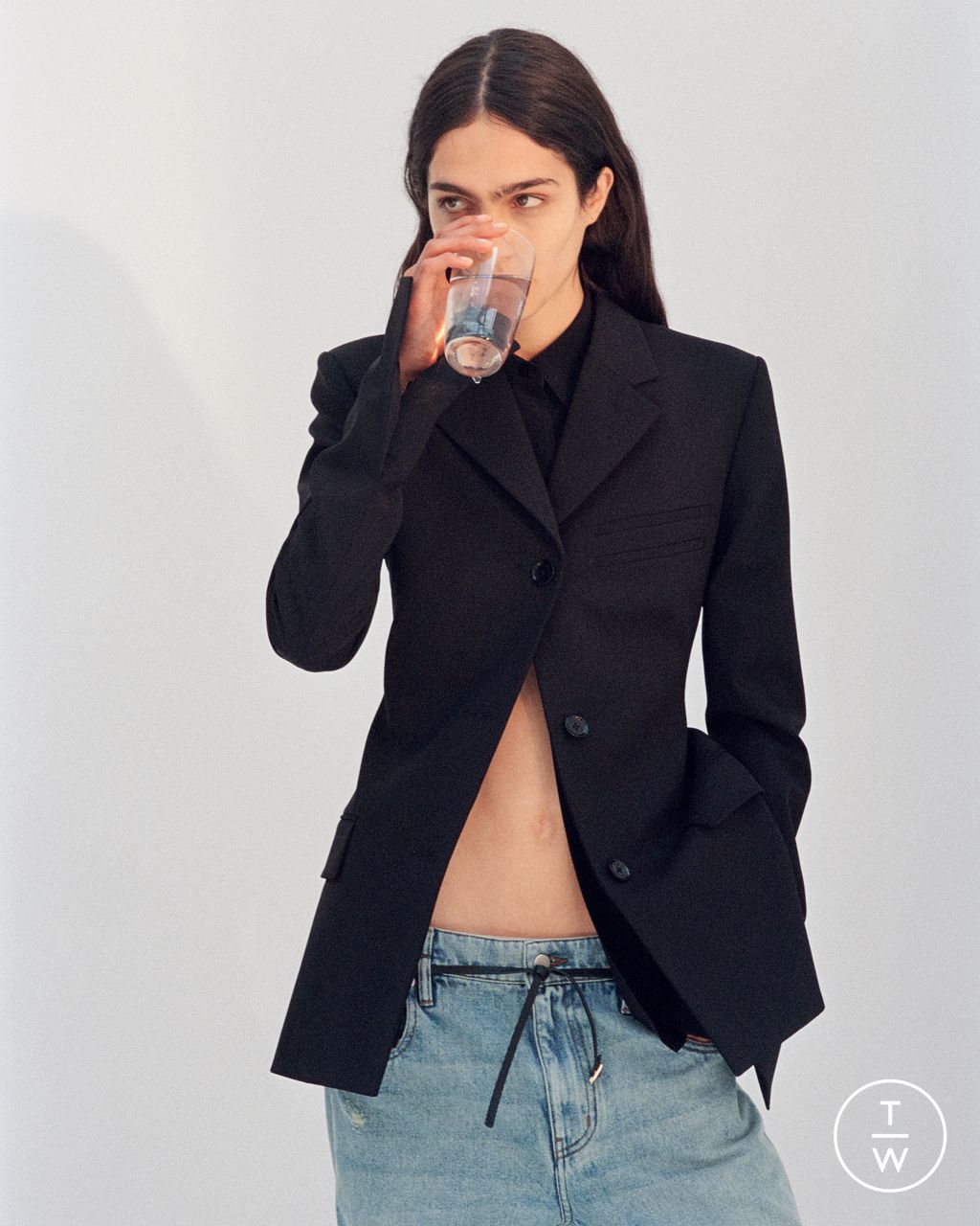 Fashion Week New York Resort 2025 look 16 from the Proenza Schouler collection womenswear