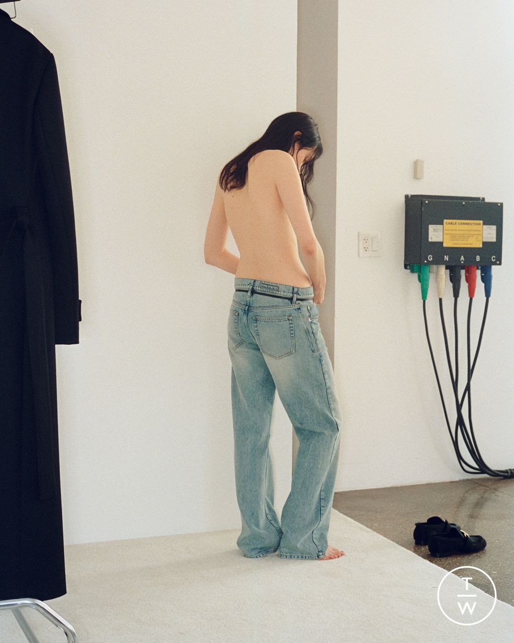 Fashion Week New York Resort 2025 look 22 from the Proenza Schouler collection 女装