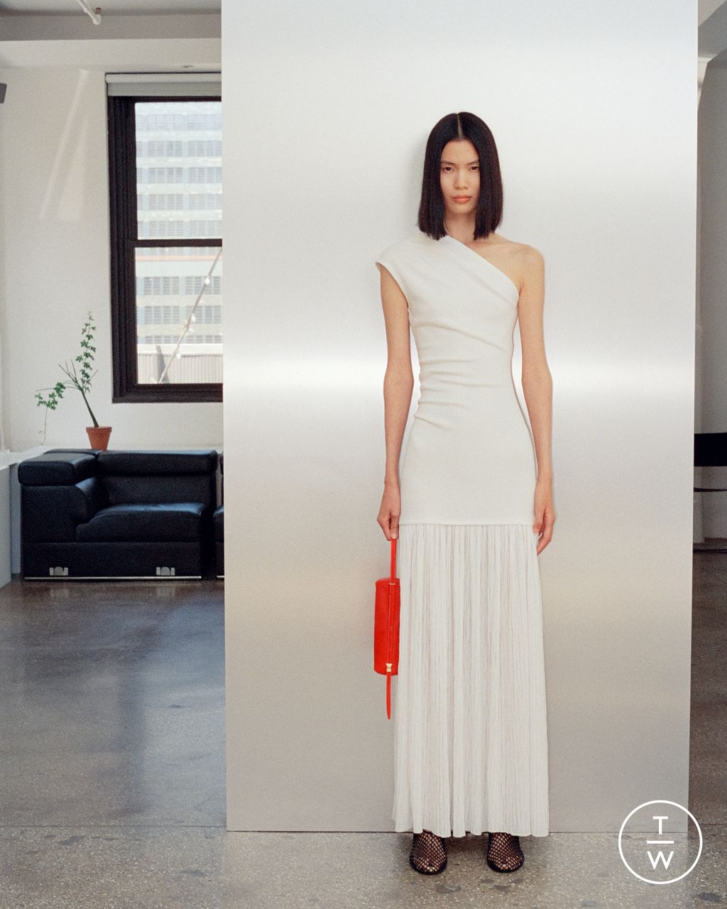 Fashion Week New York Resort 2025 look 28 from the Proenza Schouler collection womenswear