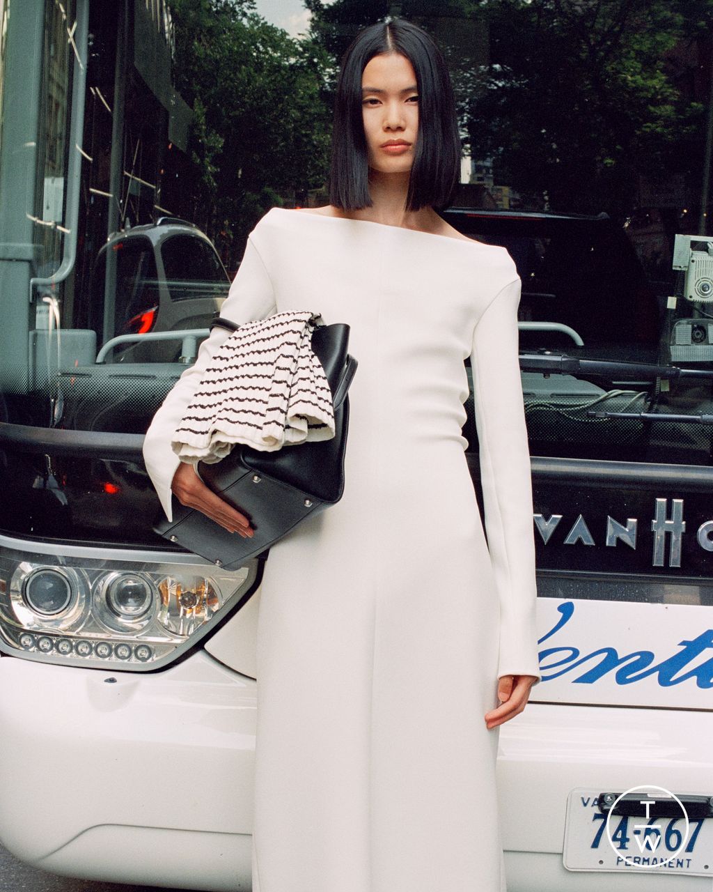 Fashion Week New York Resort 2025 look 40 from the Proenza Schouler collection 女装