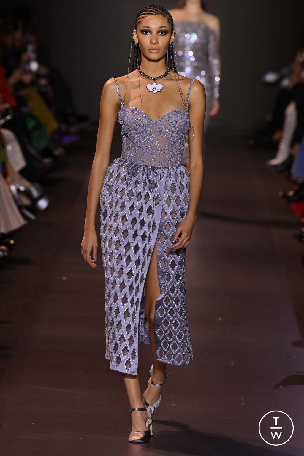 Fashion Week Paris Spring/Summer 2023 look 78 from the Georges Hobeika collection couture
