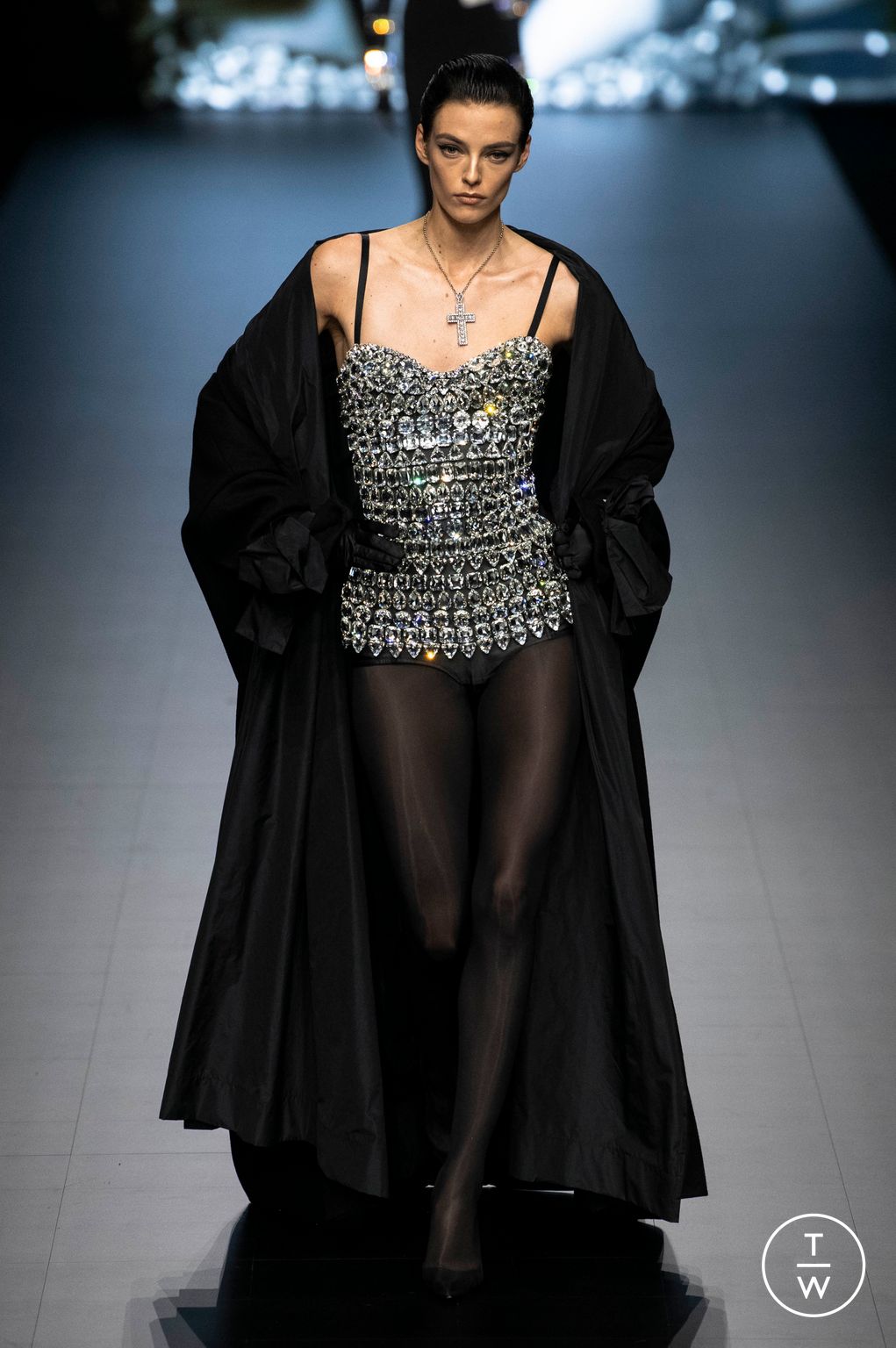 Fashion Week Milan Spring/Summer 2023 look 2 from the Dolce & Gabbana collection 女装