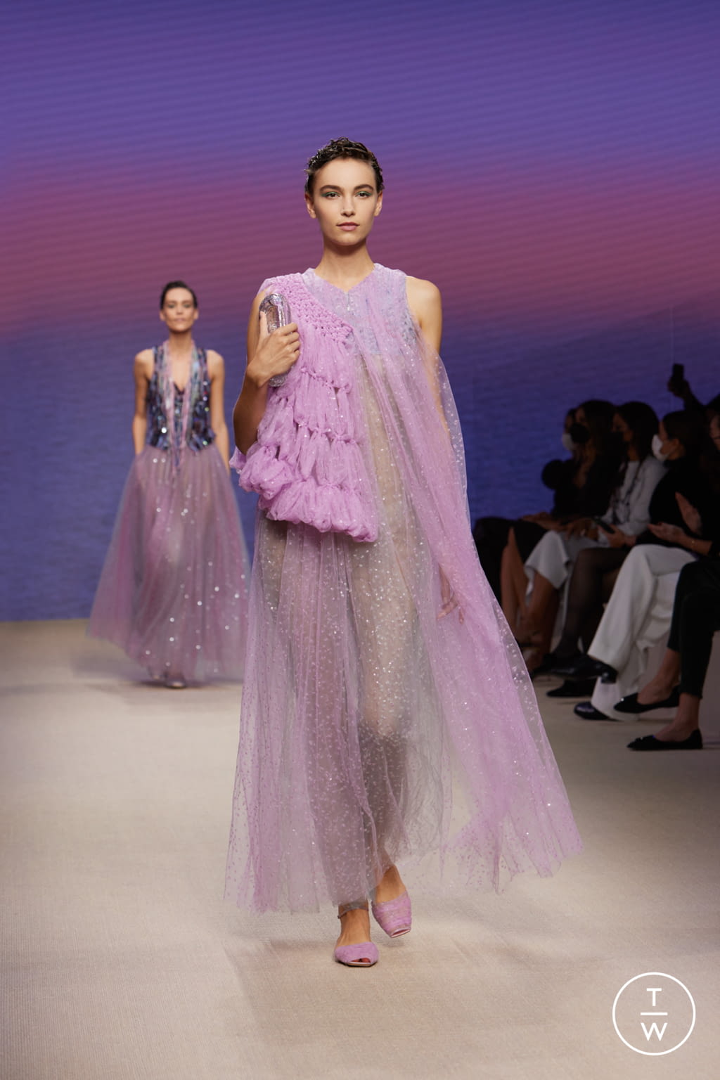 Fashion Week Milan Spring/Summer 2022 look 68 from the Giorgio Armani collection womenswear