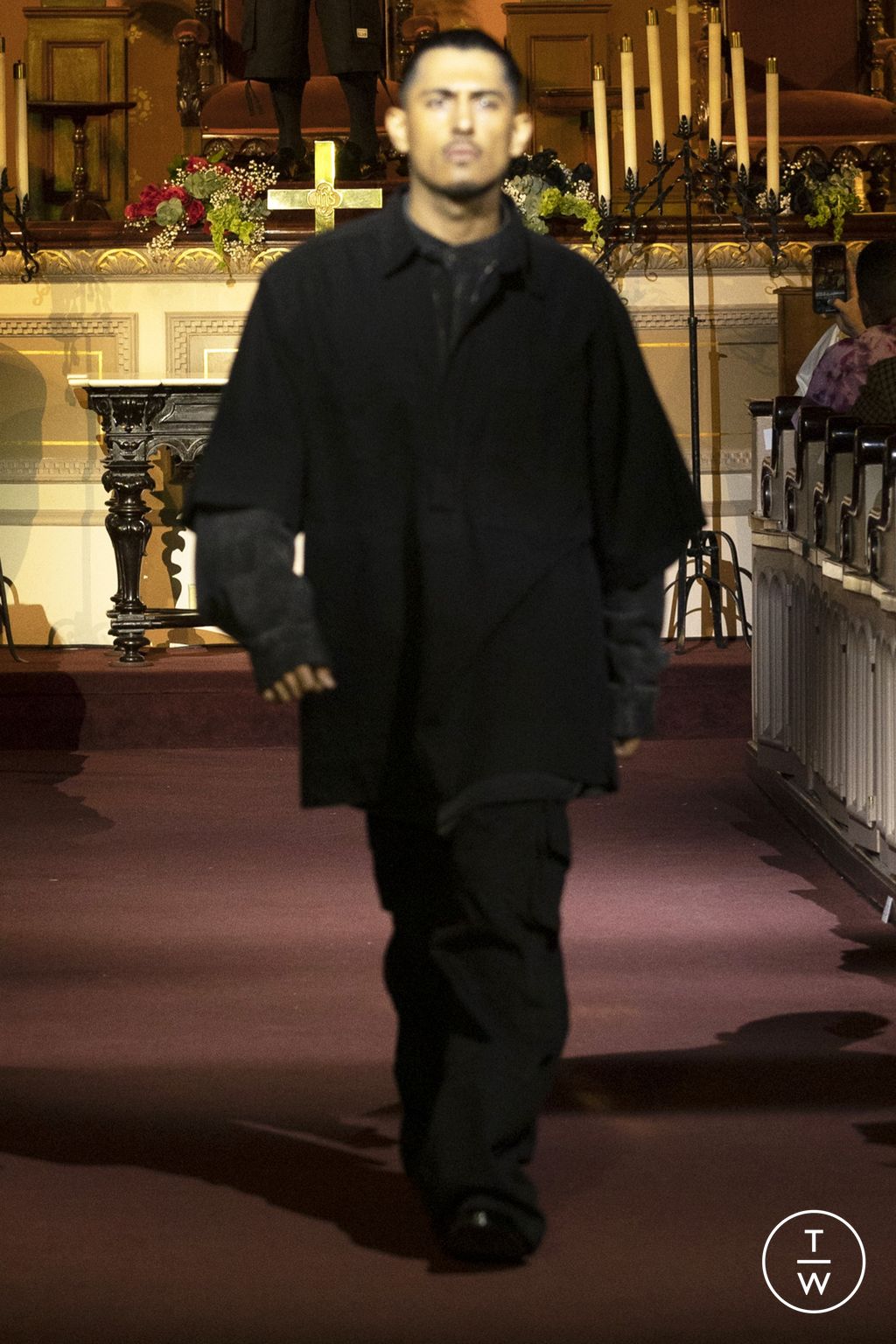 Fashion Week New York Spring/Summer 2023 look 27 from the Willy Chavarria collection menswear