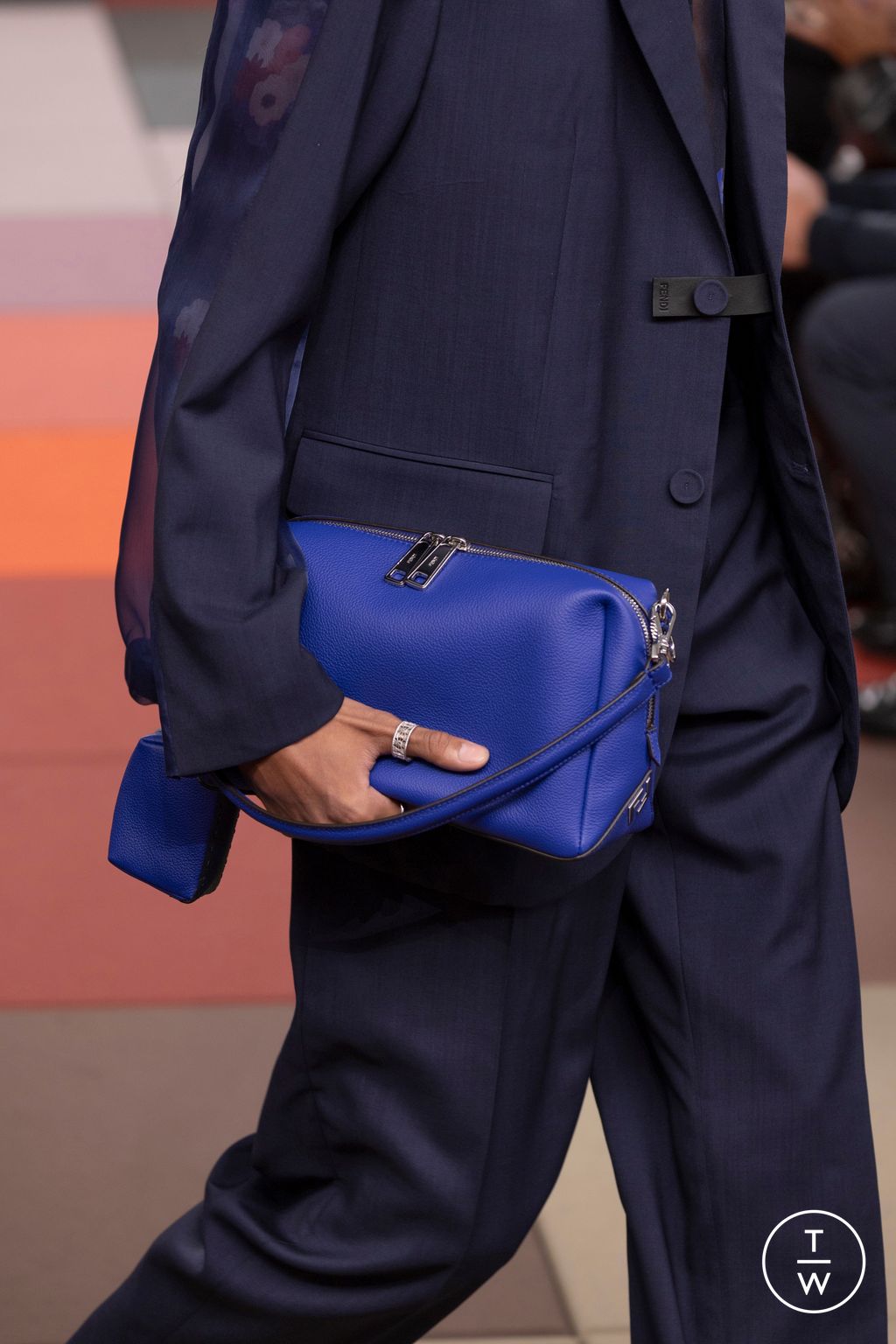 Fashion Week Milan Spring/Summer 2026 look 203 from the Fendi collection womenswear accessories