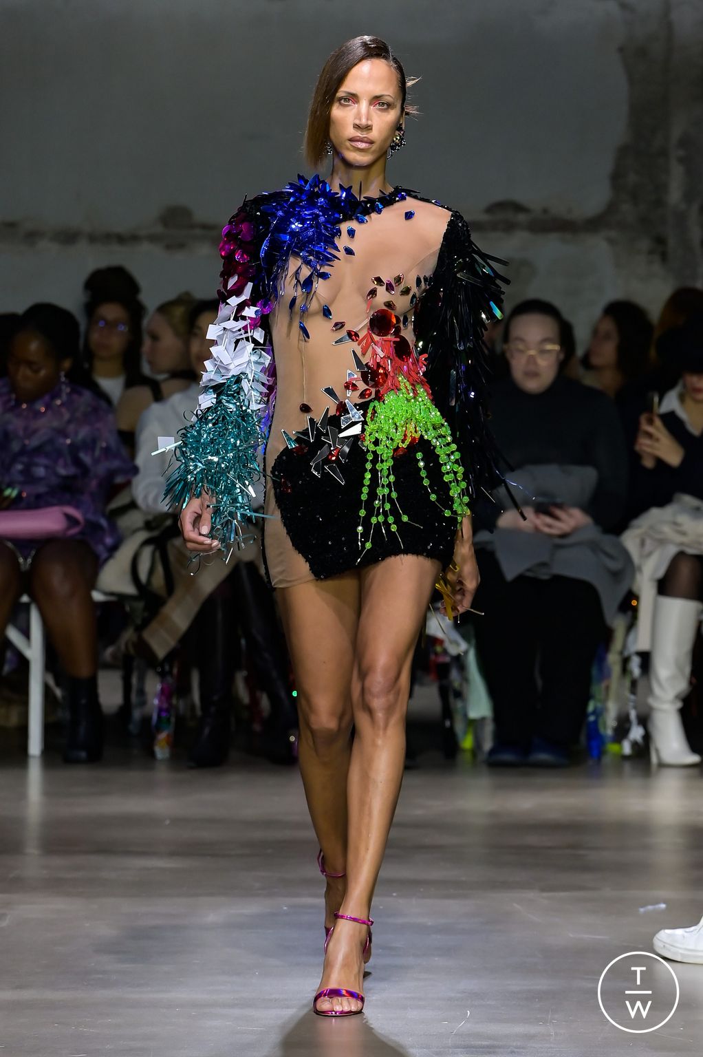Fashion Week Paris Spring/Summer 2023 look 21 from the Germanier collection womenswear