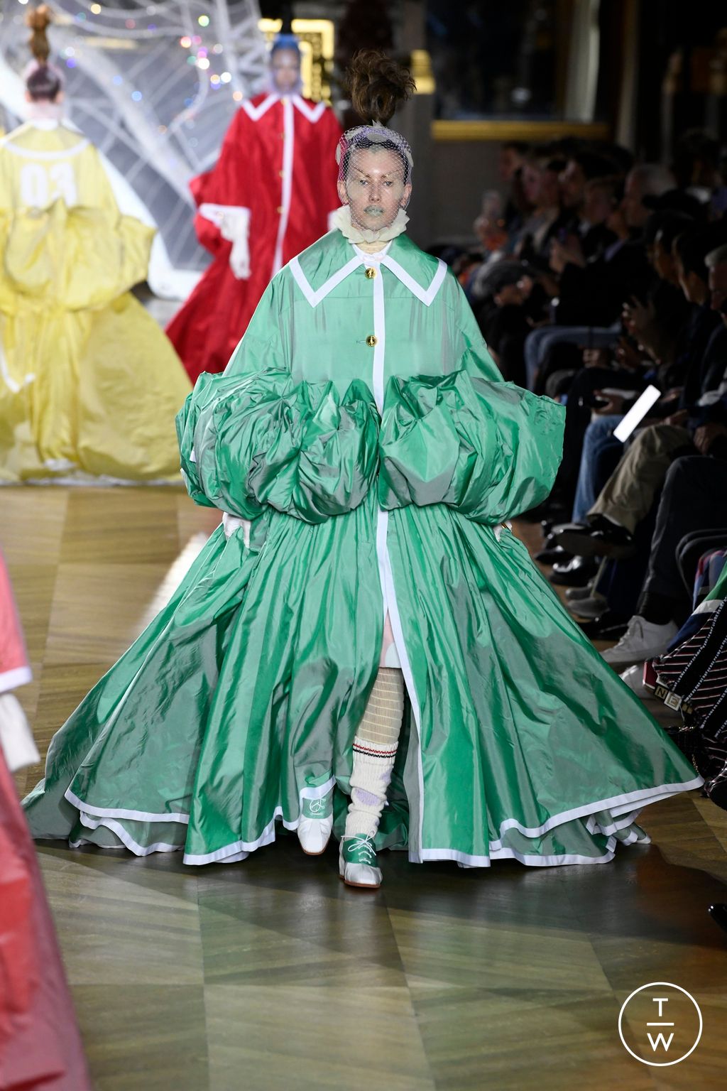 Fashion Week Paris Spring/Summer 2023 look 15 from the Thom Browne collection womenswear