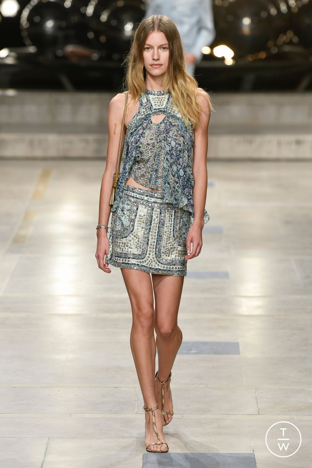 Fashion Week Paris Spring/Summer 2023 look 43 from the Isabel Marant collection womenswear