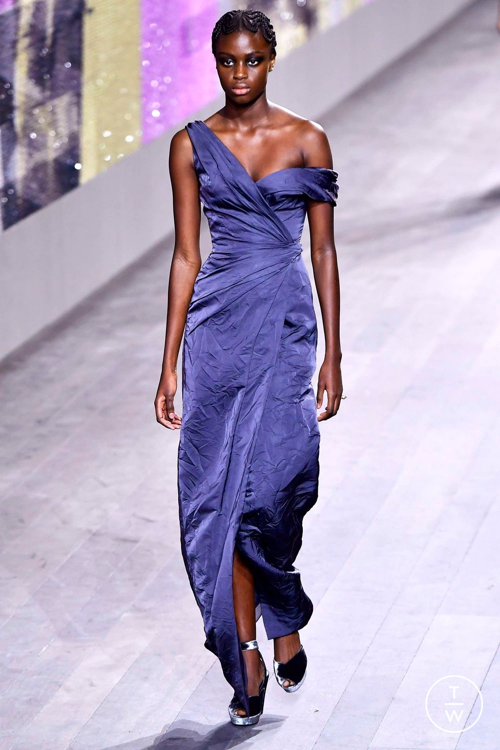 Fashion Week Paris Spring/Summer 2023 look 50 de la collection Christian Dior couture
