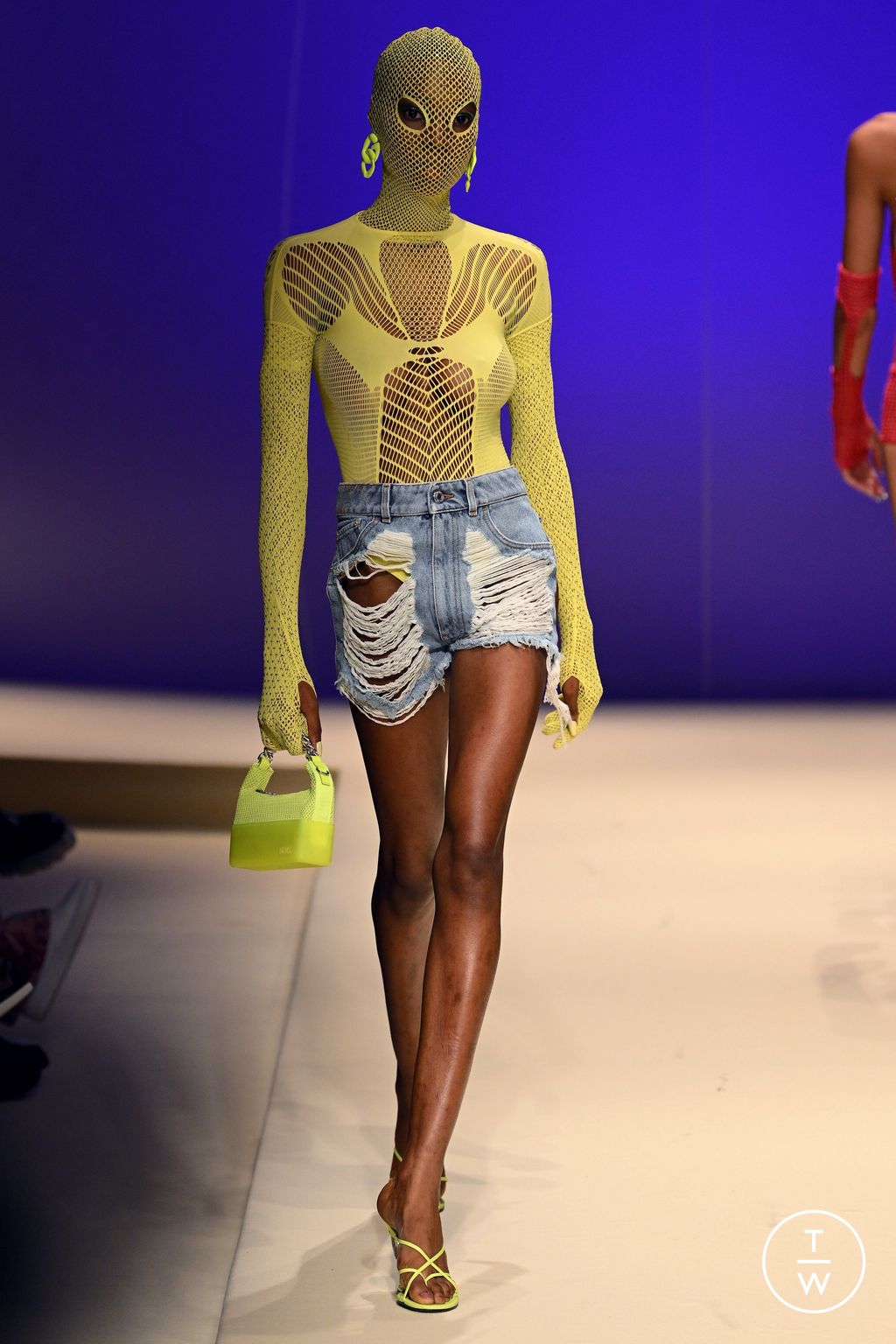 Fashion Week Milan Spring/Summer 2023 look 33 from the GCDS collection womenswear